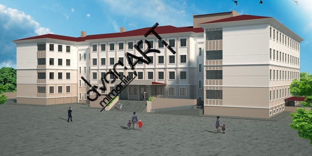 38 Derslikli Erzurum Fen Lisesi-Avan Art Mimarlık